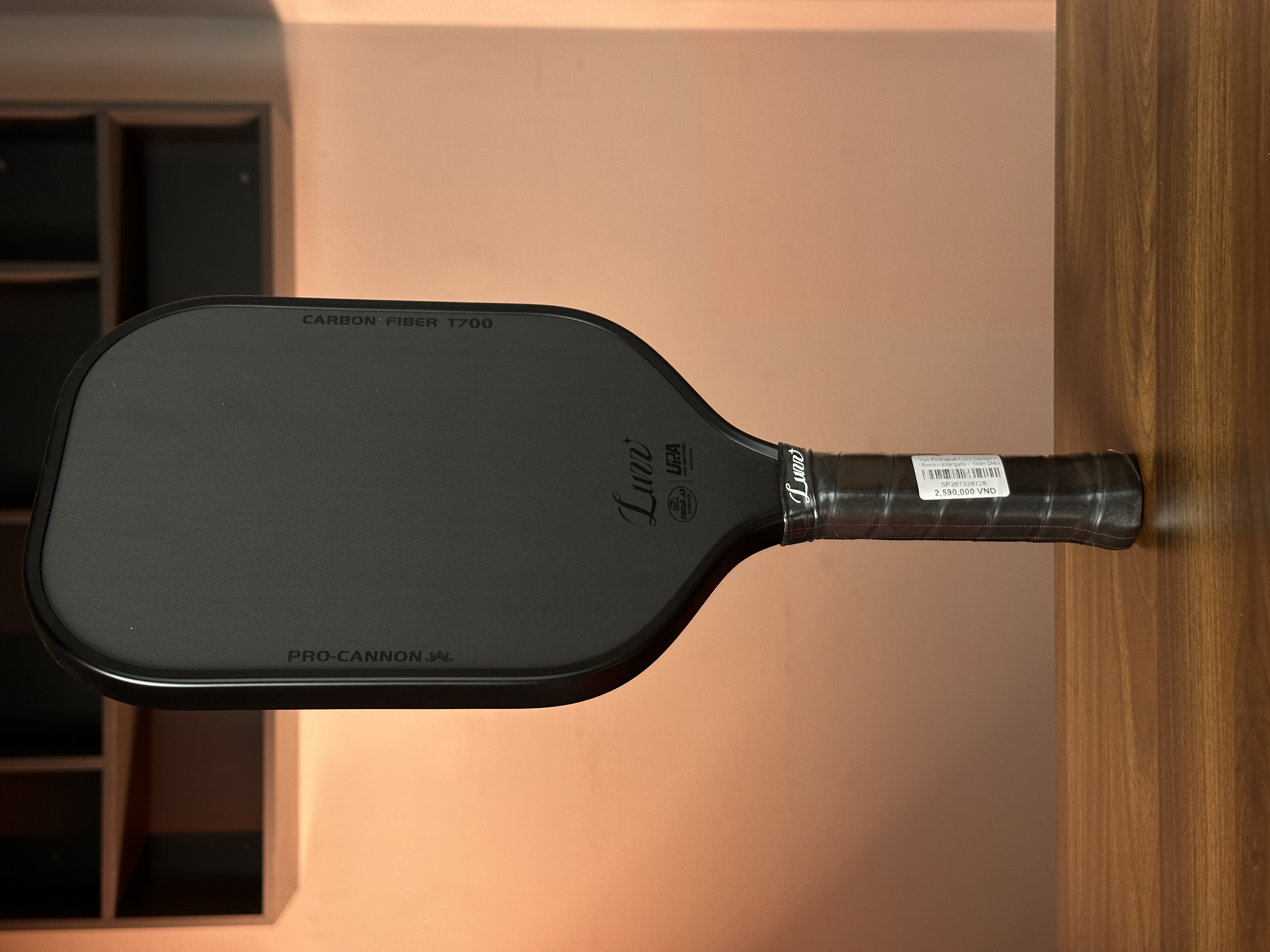 Vợt Pickleball Luzz Canon Chính Hãng - Kiểm Soát Bóng - Tăng Độ Xoáy - Tấn Công Mạnh Mẽ - Mỡ Rộng Điểm Ngọt